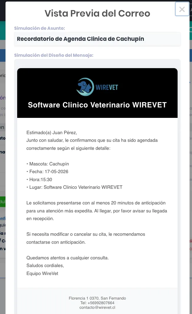 Recordatorios automáticos por WhatsApp