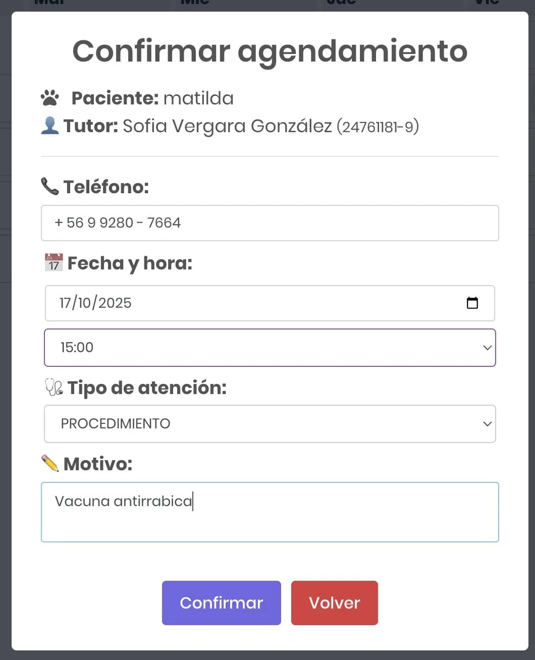 Agendamiento online para clientes Agendamiento online para clientes