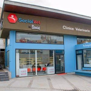 Fachada de la Clínica SocialVet by Pawal